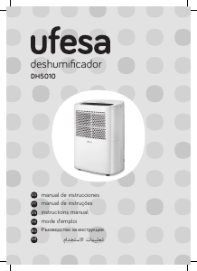 Manual de uso Ufesa DH5010 Deshumidificador