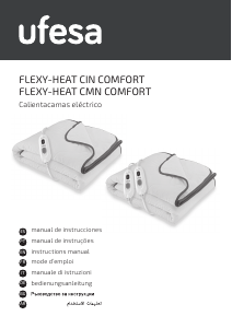 Manual Ufesa FLEXY-HEAT CIN COMFORT Cobertor eléctrico