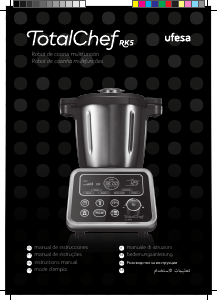 Manual Ufesa TotalChef RK5 Robot de cozinha