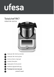 Manual Ufesa TotalChef RK7 Robot de cozinha
