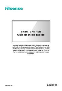 Manual de uso Hisense 58H6500G Televisor de LED