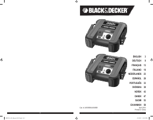 Manuale Black and Decker JUS350B Caricabatterie per auto