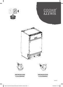Manual Cooke & Lewis CLSLDISHUK Dishwasher