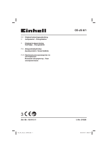 Руководство Einhell CE-JS 8/1 Пусковое устройство