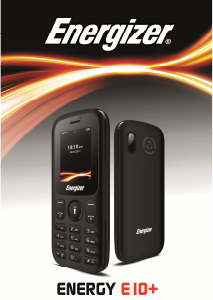 Hướng dẫn sử dụng Energizer Energy E10+ Điện thoại di động