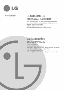 Brugsanvisning LG WD-16200FD Vaskemaskine