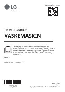Bruksanvisning LG FVB17NS2QE Vaskemaskin