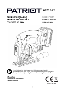 Handleiding Patriot APP18-26 Decoupeerzaag