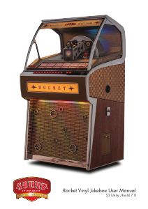 Handleiding Sound Leisure Rocket Vinyl S3 Unity Jukebox