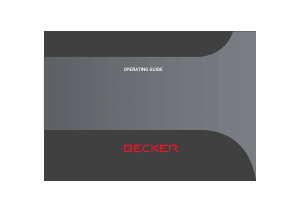 Handleiding Becker Revo.2 Navigatiesysteem