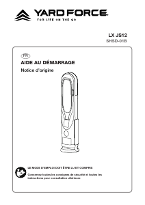 Mode d’emploi Yard Force LX JS12 Aide au démarrage