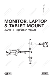 Instrukcja VonHaus 3000114 Uchwyt monitora