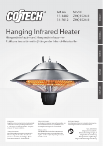 Manual Cotech ZHQ1524-II Patio Heater