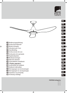 Manual Eglo 35113 Ventilator de tavan