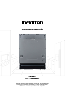Handleiding Infiniton DIW-BB681 Vaatwasser