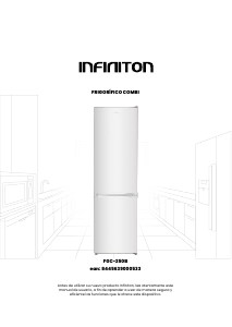 Handleiding Infiniton FGC-250B Koel-vries combinatie