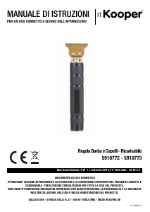 Manuale Kooper 5910773 Regolabarba