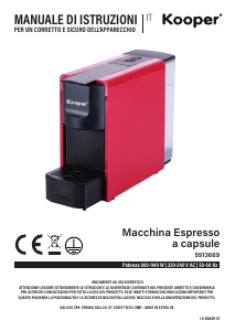Manual Kooper 5913669 Espresso Machine