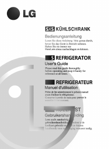 Bedienungsanleitung LG GR-A209CVBA Kühl-gefrierkombination