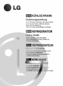 Bedienungsanleitung LG GR-L208CTQA Kühl-gefrierkombination