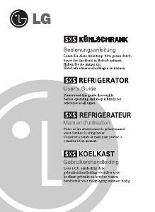 Bedienungsanleitung LG GR-A207CUBK Kühl-gefrierkombination