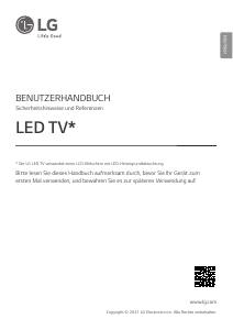 Bedienungsanleitung LG 65UP81009LA LED fernseher