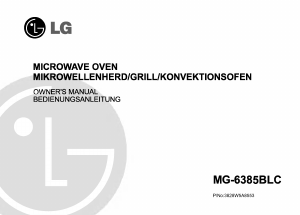 Bedienungsanleitung LG MG-6385BLC Mikrowelle