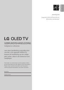 Handleiding LG OLED55C35LA OLED televisie