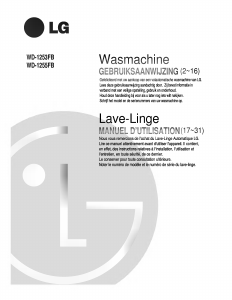 Handleiding LG WD-1253FBF Wasmachine