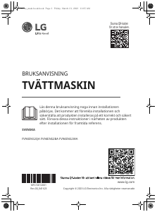 Käyttöohje LG FV94ENS2BA Pesukone