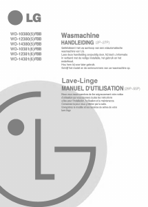 Mode d’emploi LG WD-12381FBB Lave-linge