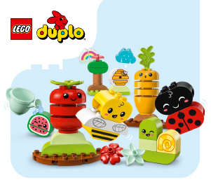 Bruksanvisning Lego set 10984 Duplo Ekologisk trädgård