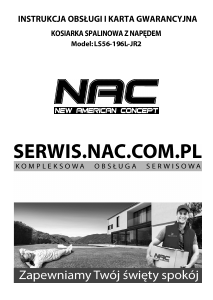 Instrukcja NAC LS56-196L-JR2 Kosiarka