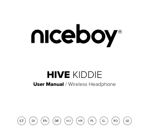 Manual Niceboy HIVE Kiddie Headphone