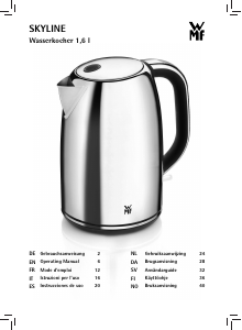 Brugsanvisning WMF Skyline Elkedel