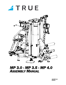 Handleiding True MP 4.0 Fitnessapparaat