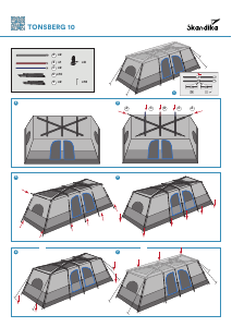Manual Skandika Tonsberg 10 Tent