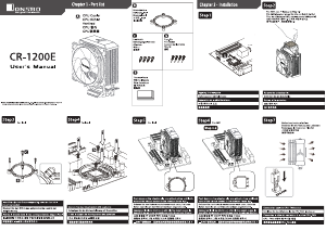 说明书 乔思伯 CR-1200E CPU散热器