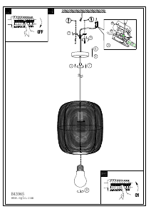 説明書 Eglo 43965 ランプ