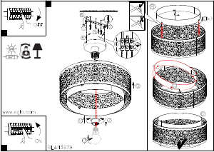 説明書 Eglo 43979 ランプ