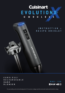 Manual de uso Cuisinart RHB-100TG Batidora de mano