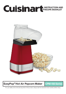 Handleiding Cuisinart CPM-150 Popcornmachine