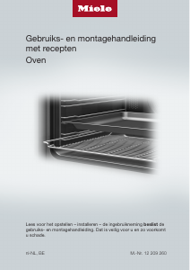 Handleiding Miele H 2467 BP ACTIVE Oven