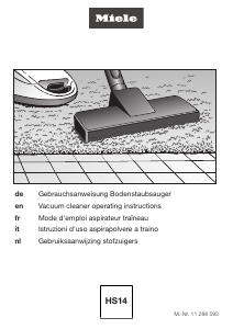 Handleiding Miele Compact C2 Parquet XL - SDRF5 Stofzuiger