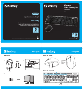 Manual Sandberg 631-22 Keyboard