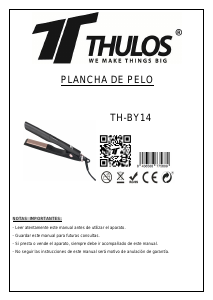 Handleiding Thulos TH-BY14 Stijltang