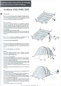 Handleiding Bardani AirWave 210 Tent