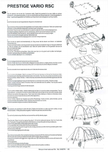 Handleiding Bardani Prestige Vario RSC Tent