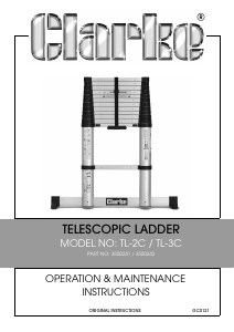 Manual Clarke TL 2C Ladder