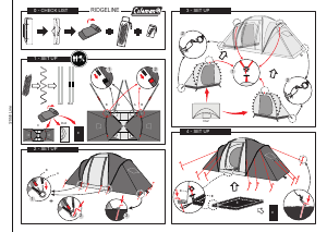 Manual Coleman Ridgeline 4 Tent